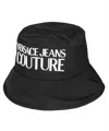 Versace Jeans Couture Bucket Hat In Black