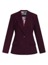 Versace Jeans Couture Button Blazer In Brown