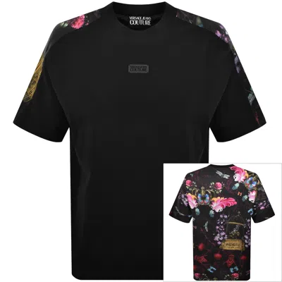Versace Jeans Couture Cabinet Mix T Shirt Black