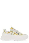 Versace Jeans Couture White Hiker Low Top Sneakers