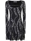 Versace Jeans Couture Dresses In Black