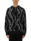 Versace Jeans Couture Sweaters In Black
