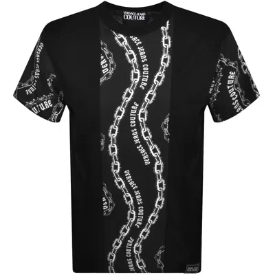Versace Jeans Couture Chain T Shirt Black