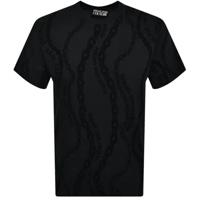 Versace Jeans Couture Chain T Shirt Black