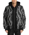 Versace Jeans Couture Logo-print Jacket In Black