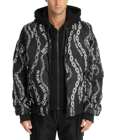 VERSACE JEANS COUTURE CHAINS DOWN JACKET