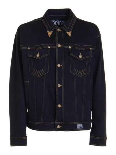 Versace Jeans Couture Casual Jacket In Black
