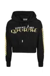 Versace Jeans Couture Sweatshirt With Logo In Black