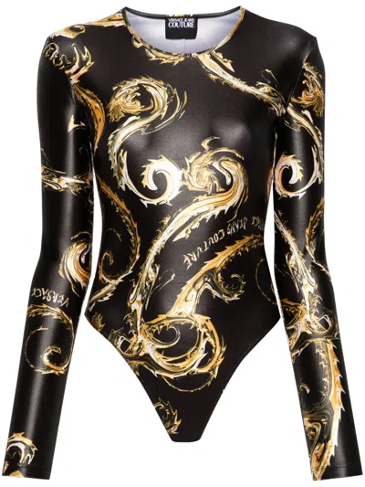 VERSACE JEANS COUTURE CHROMO COUTURE BODYSUIT