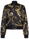 Versace Jeans Couture Black And Gold Casual Jacket