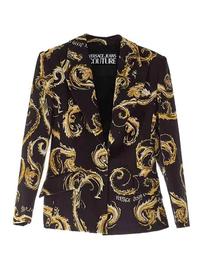 Versace Jeans Couture Chromo Couture Jacket In Black