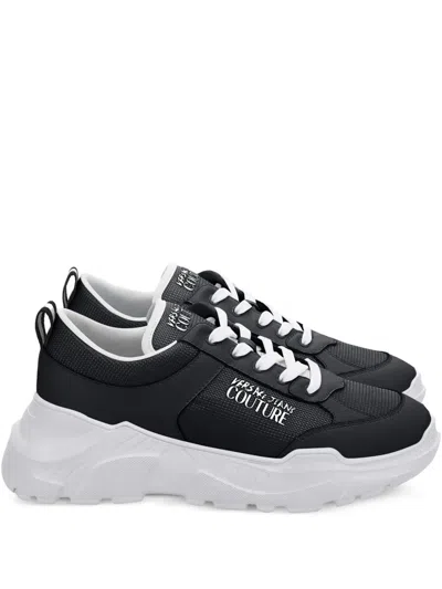 Versace Jeans Couture Chunky Sneakers In ブラック