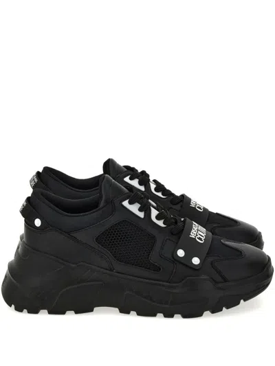 Versace Jeans Couture Chunky Sneakers In Black