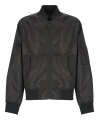 Versace Jeans Couture Technical Fabric Jacket In Black
