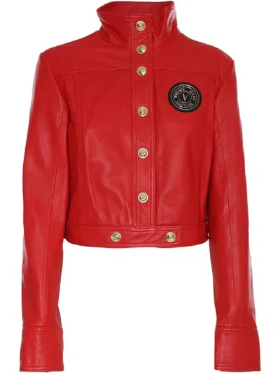 Versace Jeans Couture Coats Red