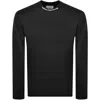 Versace Jeans Couture Collar Sweatshirt Black In Black