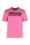 Versace Jeans Couture Cotton Crew-neck T-shirt