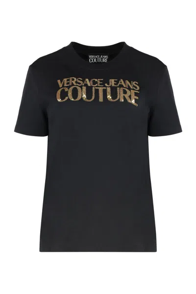 Versace Jeans Couture Cotton Crew-neck T-shirt