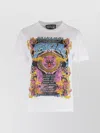 Versace Jeans Couture White Crystal Tour Logo T-shirt