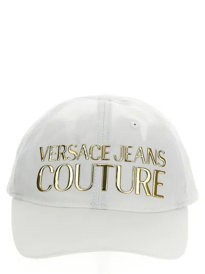 Versace Jeans Couture Cotton Hat In White