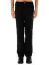 Versace Jeans Couture Black Piece Number Slim Jeans In Black