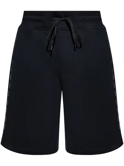 Versace Jeans Couture Cotton Shorts In Black