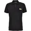 Versace Jeans Couture 范思哲2024秋季纯色金标百搭商务休闲气质男式polo衫