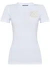 Versace Jeans Couture Logo-print T-shirt In White