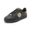 Versace Jeans Couture Men's Court 88 Bicolor Low-top Sneakers In Black