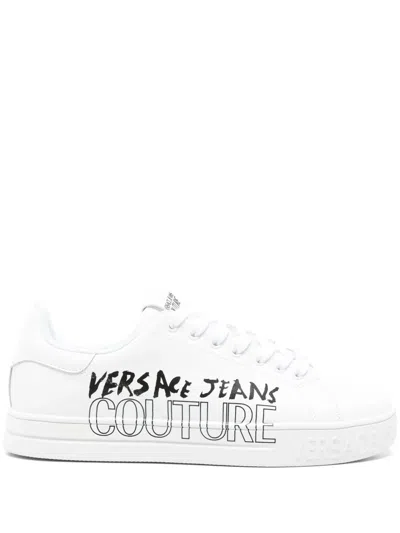 Versace Jeans Couture Court 88 Sneakers In White