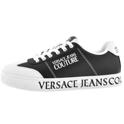 Versace Jeans Couture Court Trainers Black