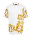 Versace Jeans Couture Couture Print Short-sleeved Shirt In Multi