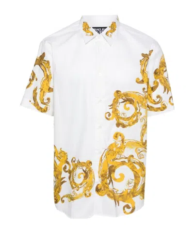 Versace Jeans Couture Couture Print Short-sleeved Shirt In Multi