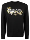 Versace Jeans Couture Baroque Sweatshirt In Black