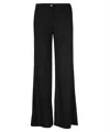 Versace Jeans Couture Flared Trousers In Black