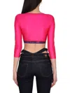 VERSACE JEANS COUTURE VERSACE JEANS COUTURE CROPPED TOP