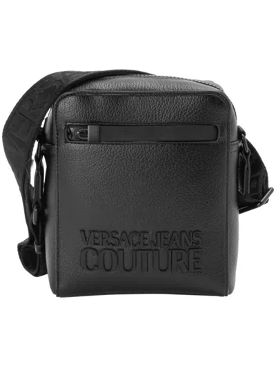 Versace Jeans Couture Crossbody Bag In Black
