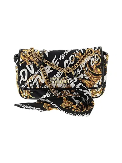 Versace Jeans Couture Crossbody Bag In Black