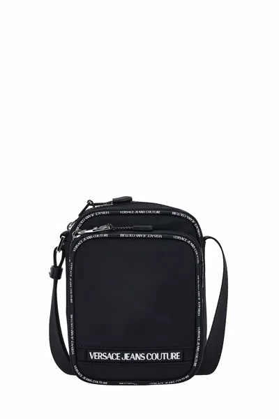 Versace Jeans Couture Crossbody Bag In Black