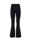 Versace Jeans Couture Knitted Trousers In Black