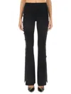 Versace Jeans Couture Knitted Trousers In Black