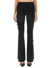 Versace Jeans Couture Cut Out Pants In Black