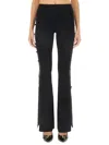 Versace Jeans Couture Cut Out Pants In Black