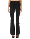 Versace Jeans Couture Knitted Trousers In Black
