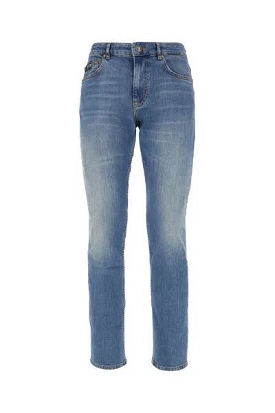 Versace Jeans Couture Denim Jeans In Blue