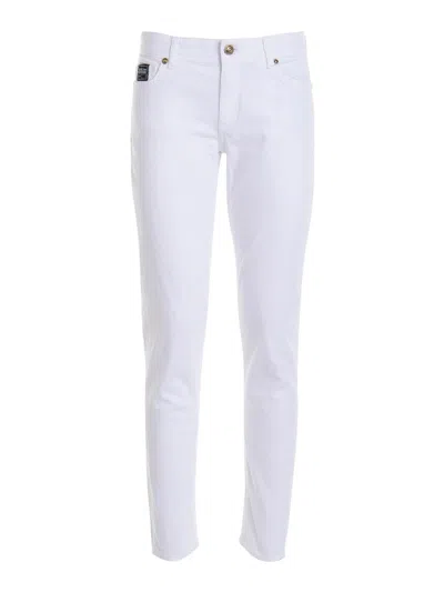 Versace Jeans Couture Denim Jeans In White