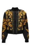 Versace Jeans Couture Down Jacket In Black