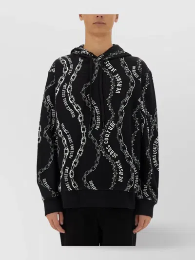 Versace Jeans Couture Sweaters In Black
