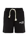 Versace Jeans Couture Drawstring Shorts In Black