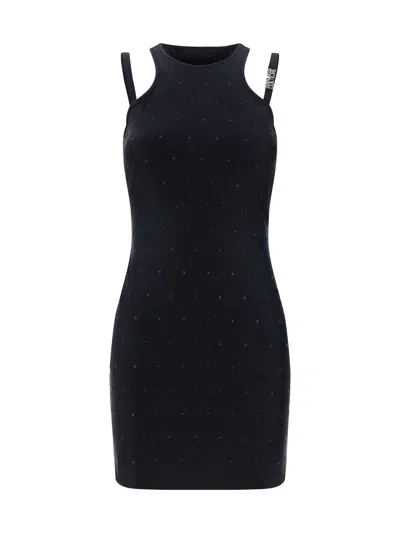 Versace Jeans Couture Dress In Black
